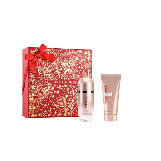 Kit Coffret Carolina Herrera 212 VIP Rose Feminino Eau de Parfum